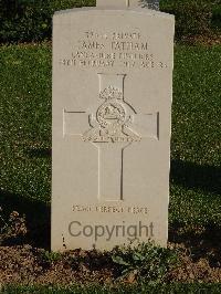 Salonika (Lembet Road) Military Cemetery - Tatham, James